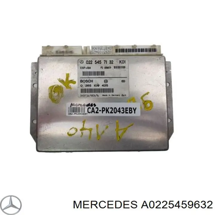 Блок двигуна Mercedes A0225459632