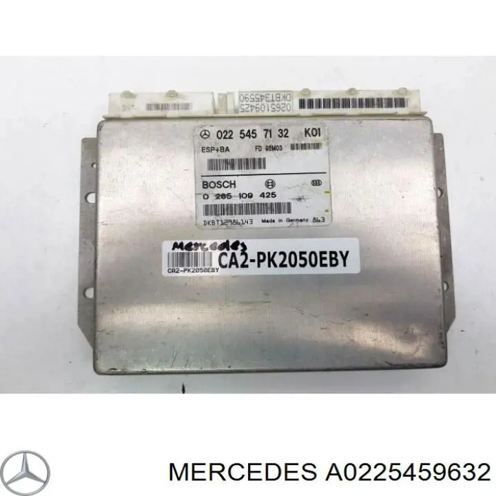 ЕБУ Mercedes A0225459632 ціна, від 87.99 USD