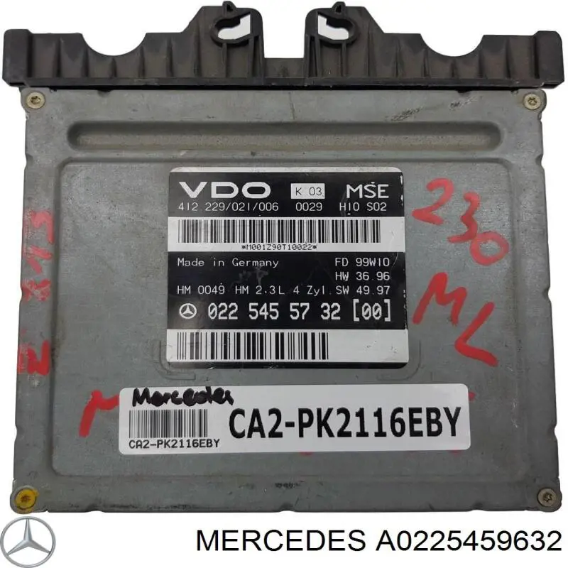 Купити A0225459632 Mercedes Модуль управління двигуном