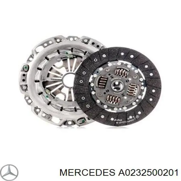 A0232500201 Mercedes комплект зчеплення (3 частини)