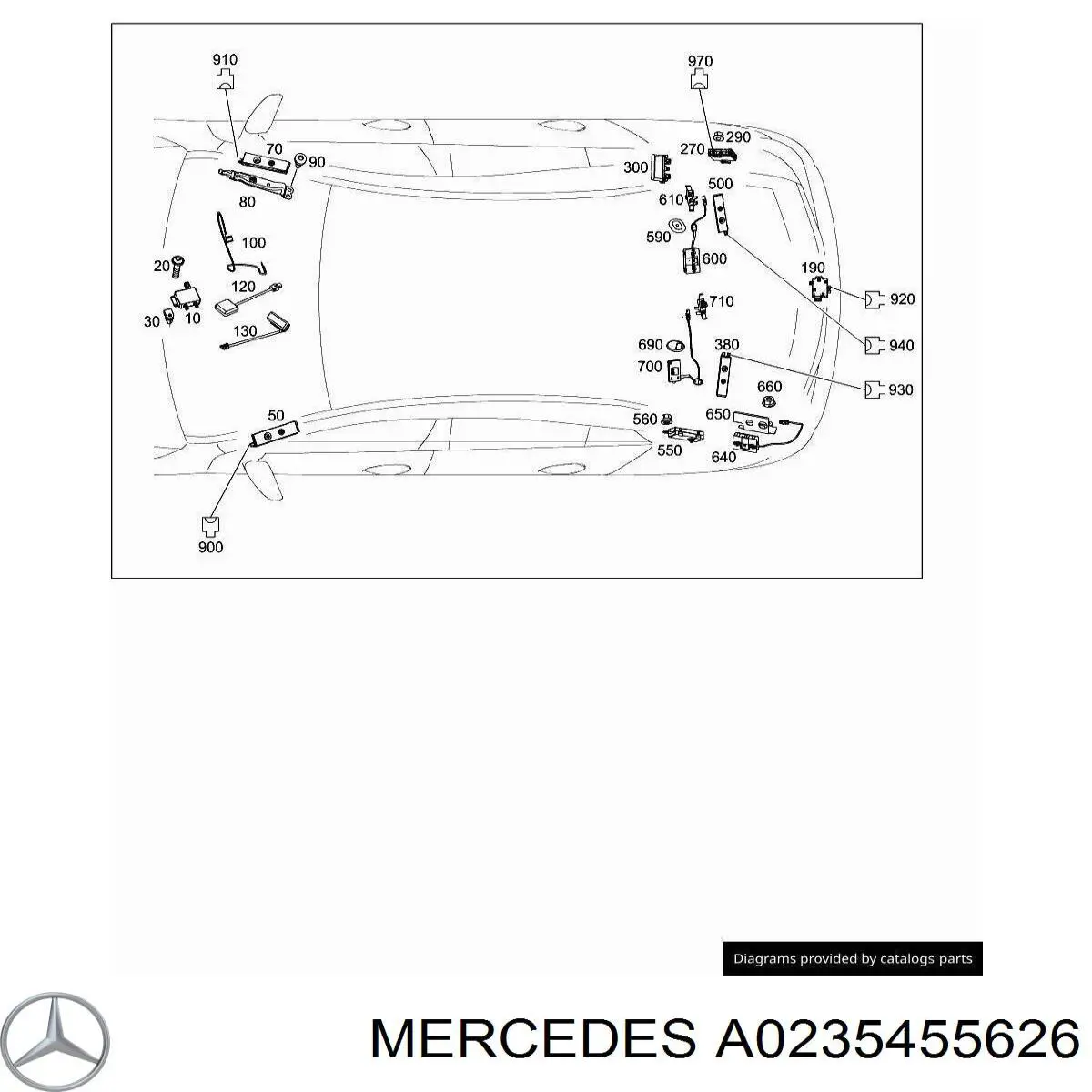 A0235455626 Mercedes 