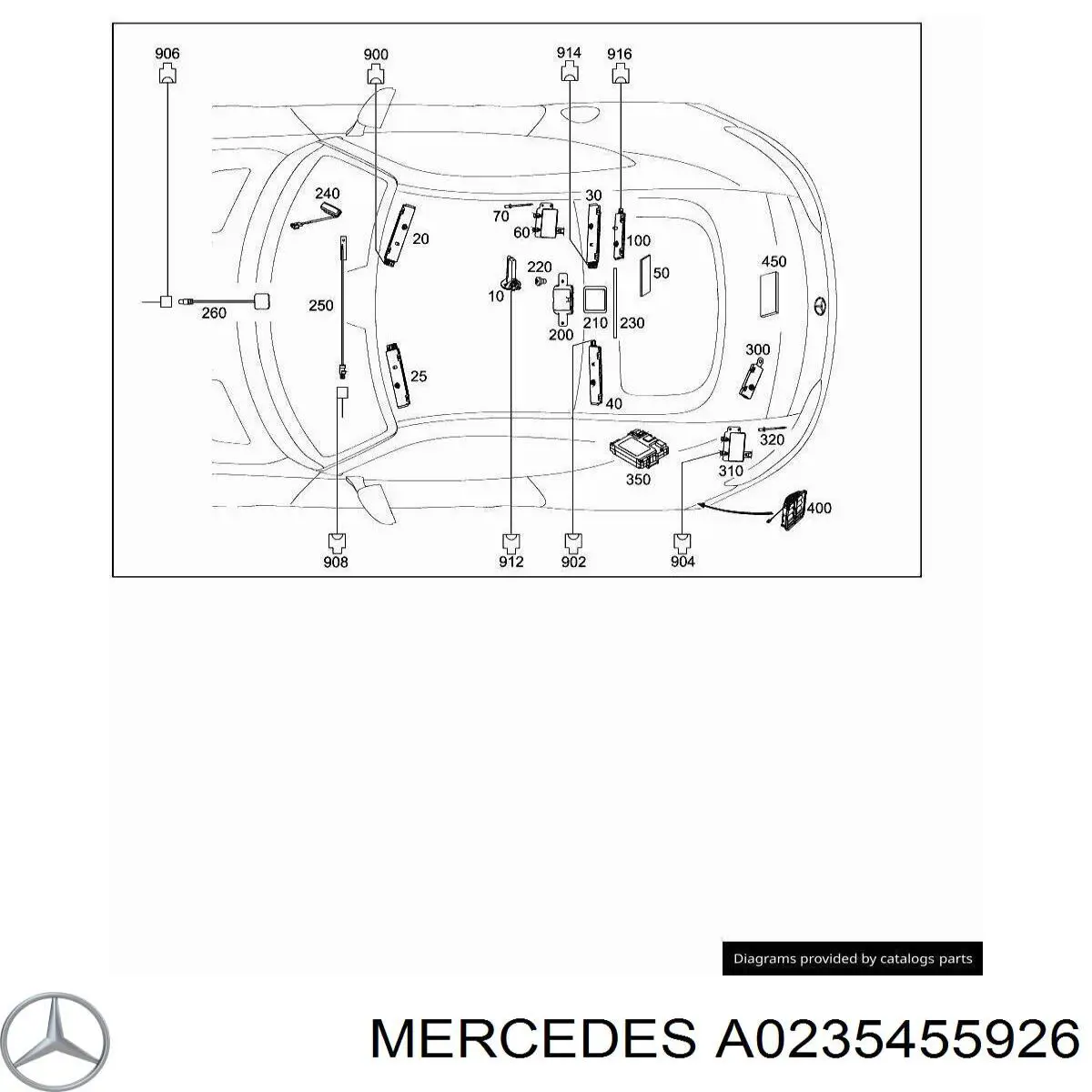 A0235455926 Mercedes 