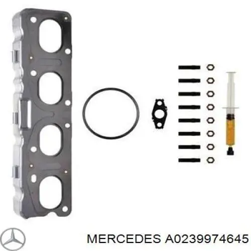 Прокладка шланга подачі масла до турбіни Mercedes A0239974645 ціна, від 30.65 USD