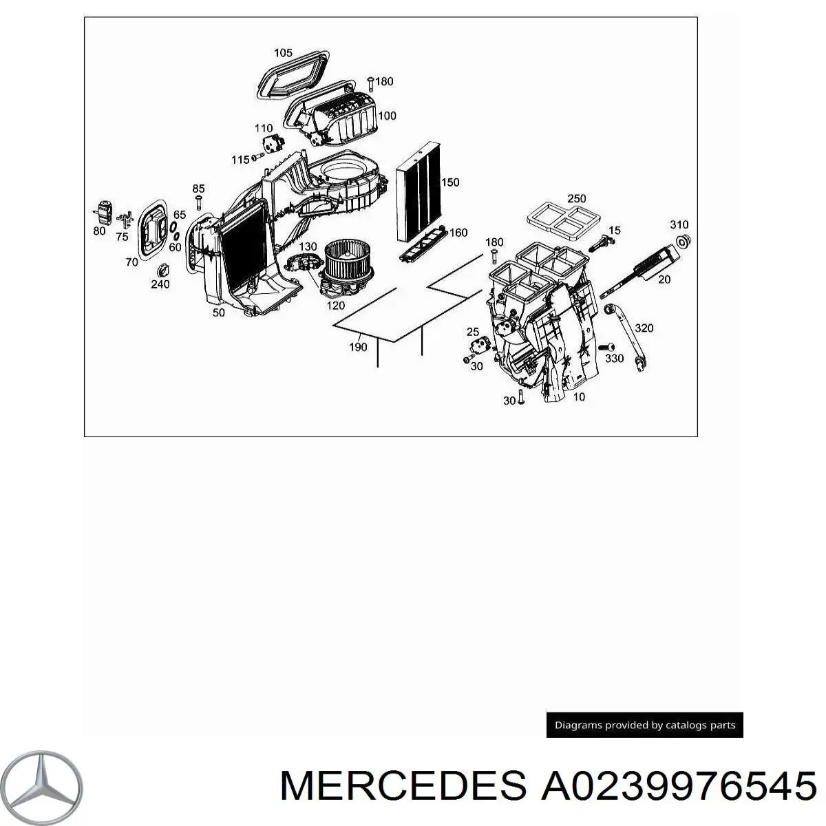 Купити A0239976545 Mercedes 