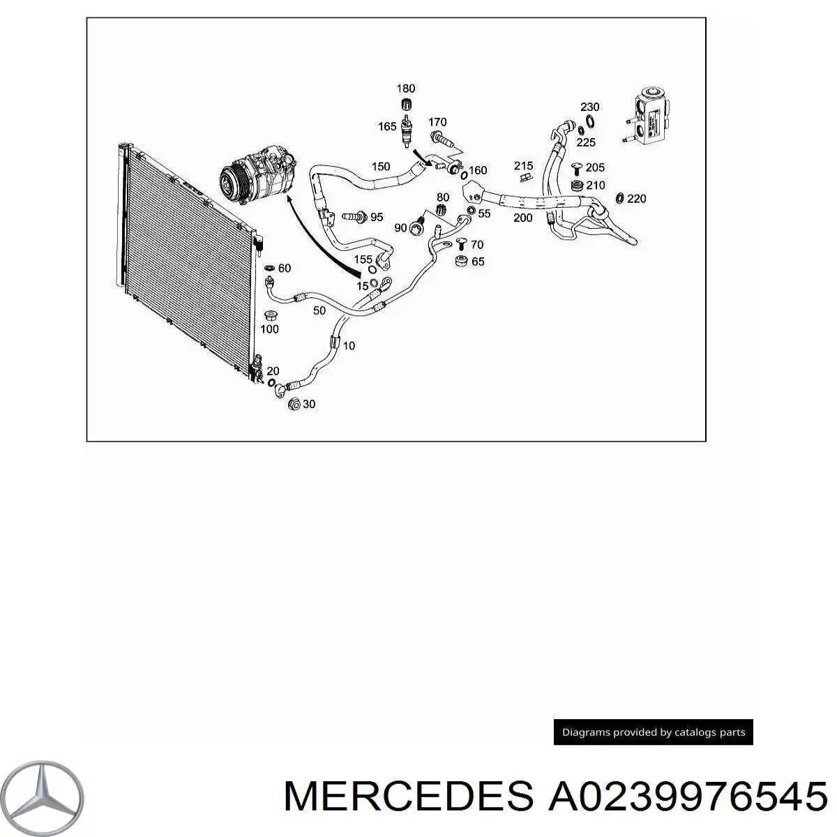 0239976545 Mercedes 
