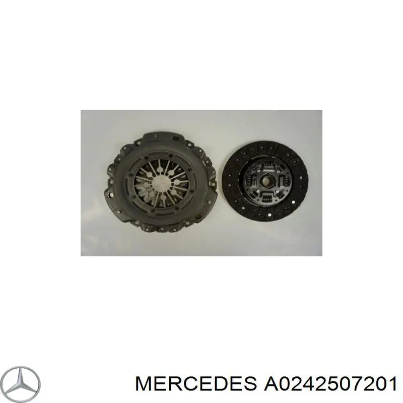 Комплект зчеплення (3 частини) Mercedes A0242507201 ціна, від 321.20 USD
