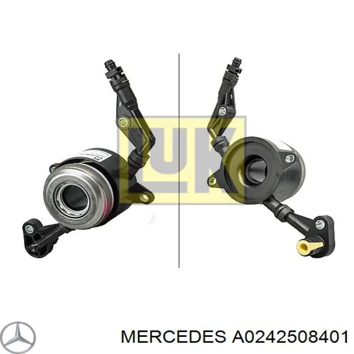 A0242508401 Mercedes комплект зчеплення (3 частини)