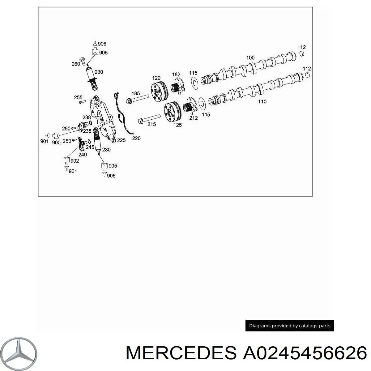 A0245456626 Mercedes 