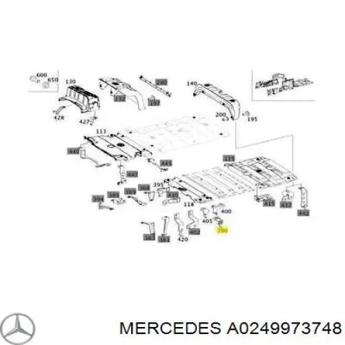  A0249973748 Mercedes