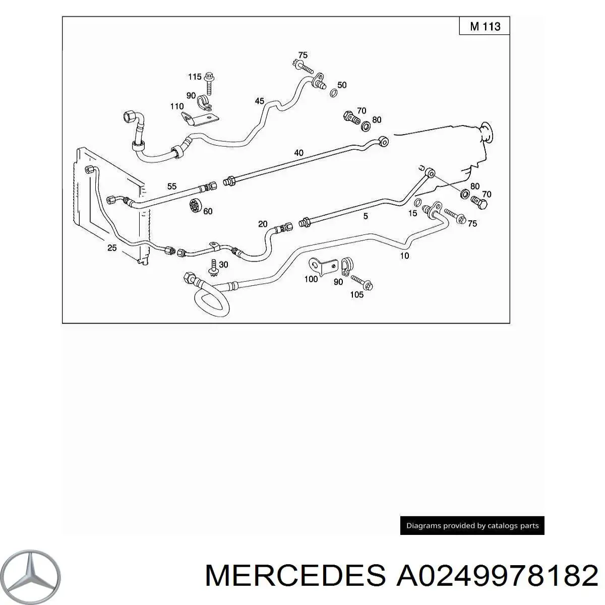 A0249978182 Mercedes 