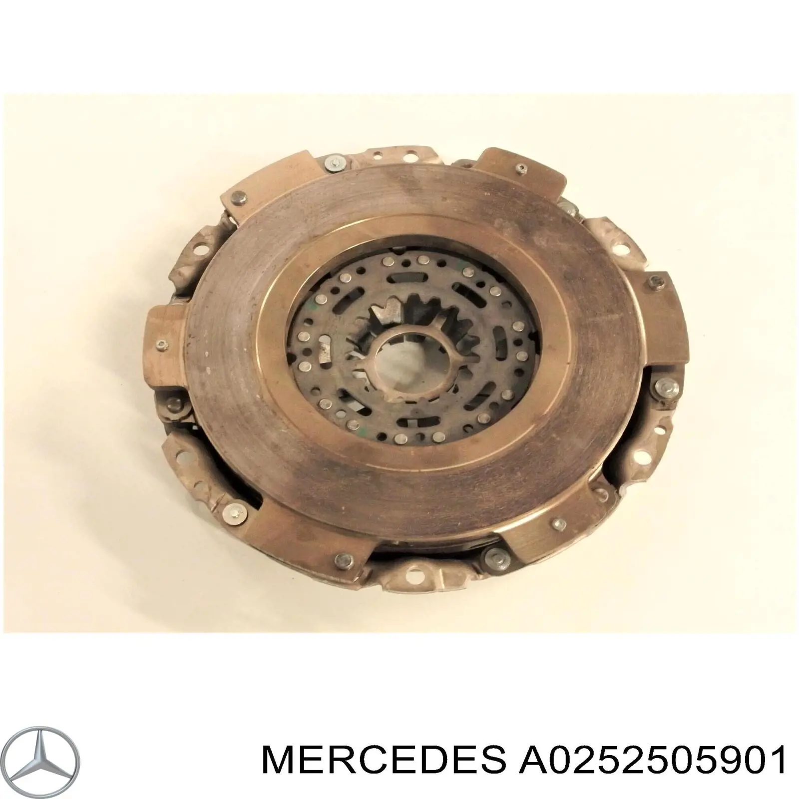 A0252505901 Mercedes комплект зчеплення (3 частини)