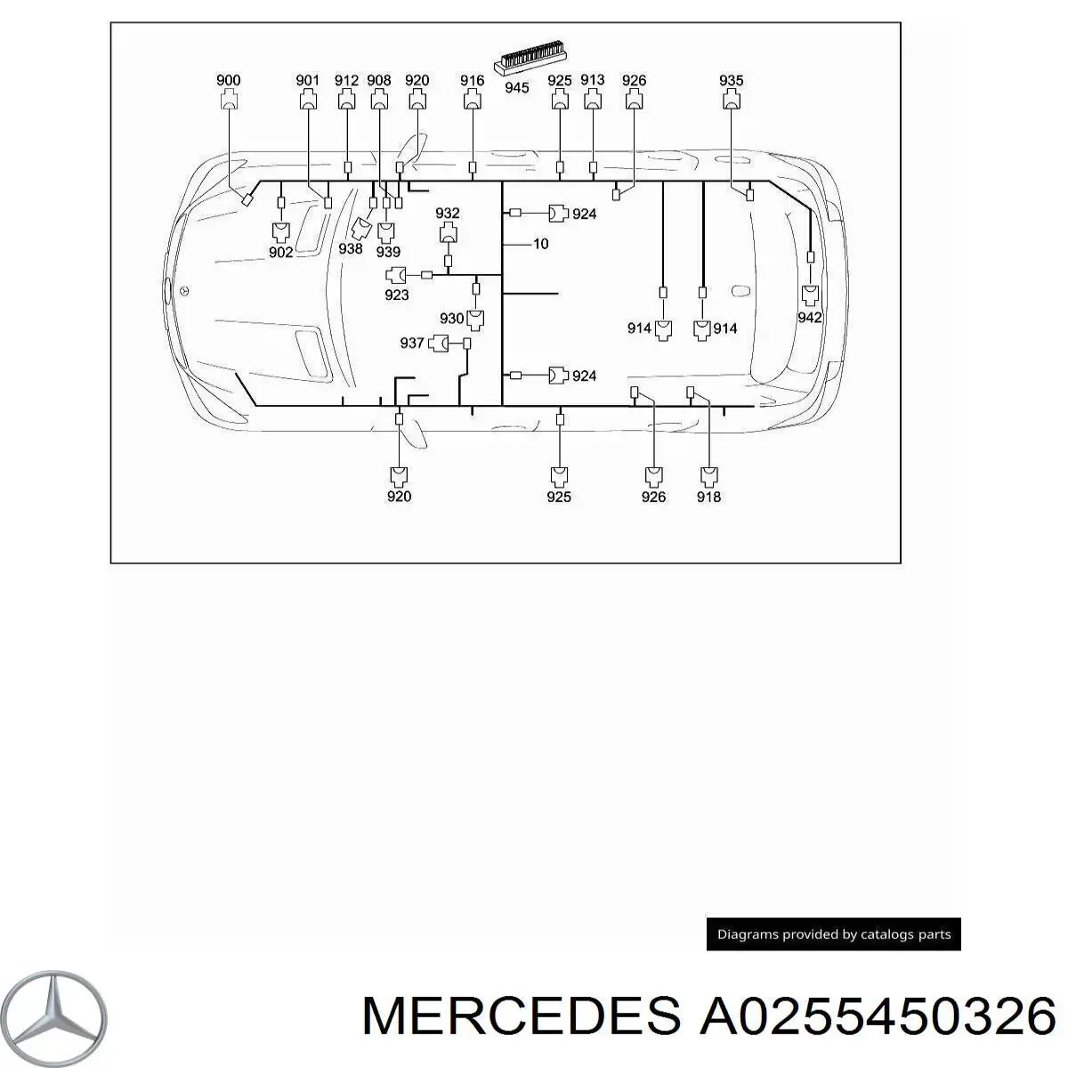 A0255450326 Mercedes 