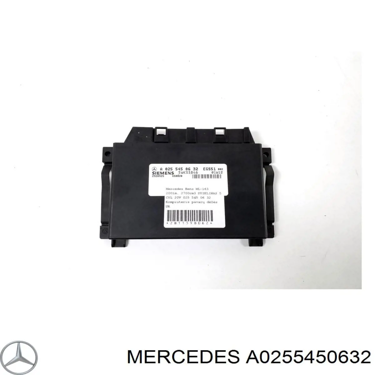  A0255450632 Mercedes