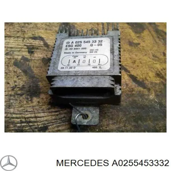 A0255453332 Mercedes регулятор оборотів вентилятора