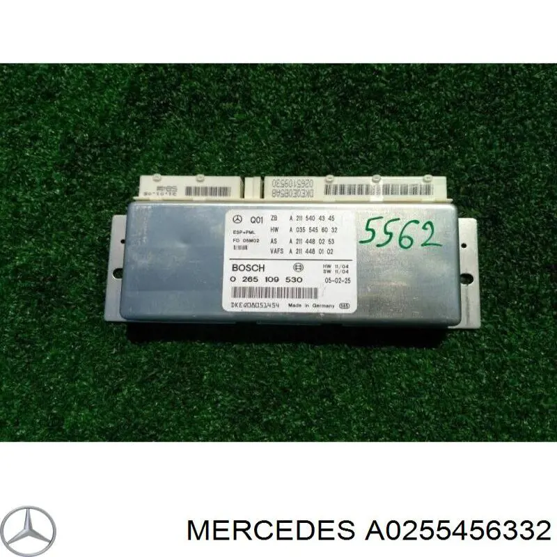 Блок керування ESP Mercedes A0255456332 ціна, від 90.96 USD