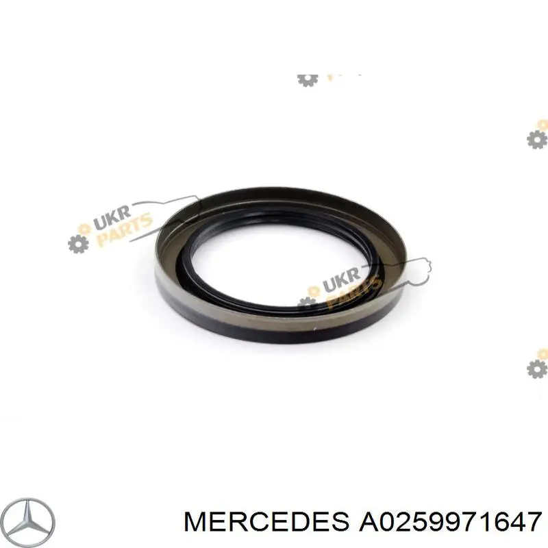 Сальник передньої маточини Mercedes A0259971647 ціна, від 13.19 USD