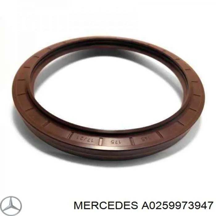 Сальник коленвала двигуна, передній Mercedes A0259973947 ціна, від 10.54 USD