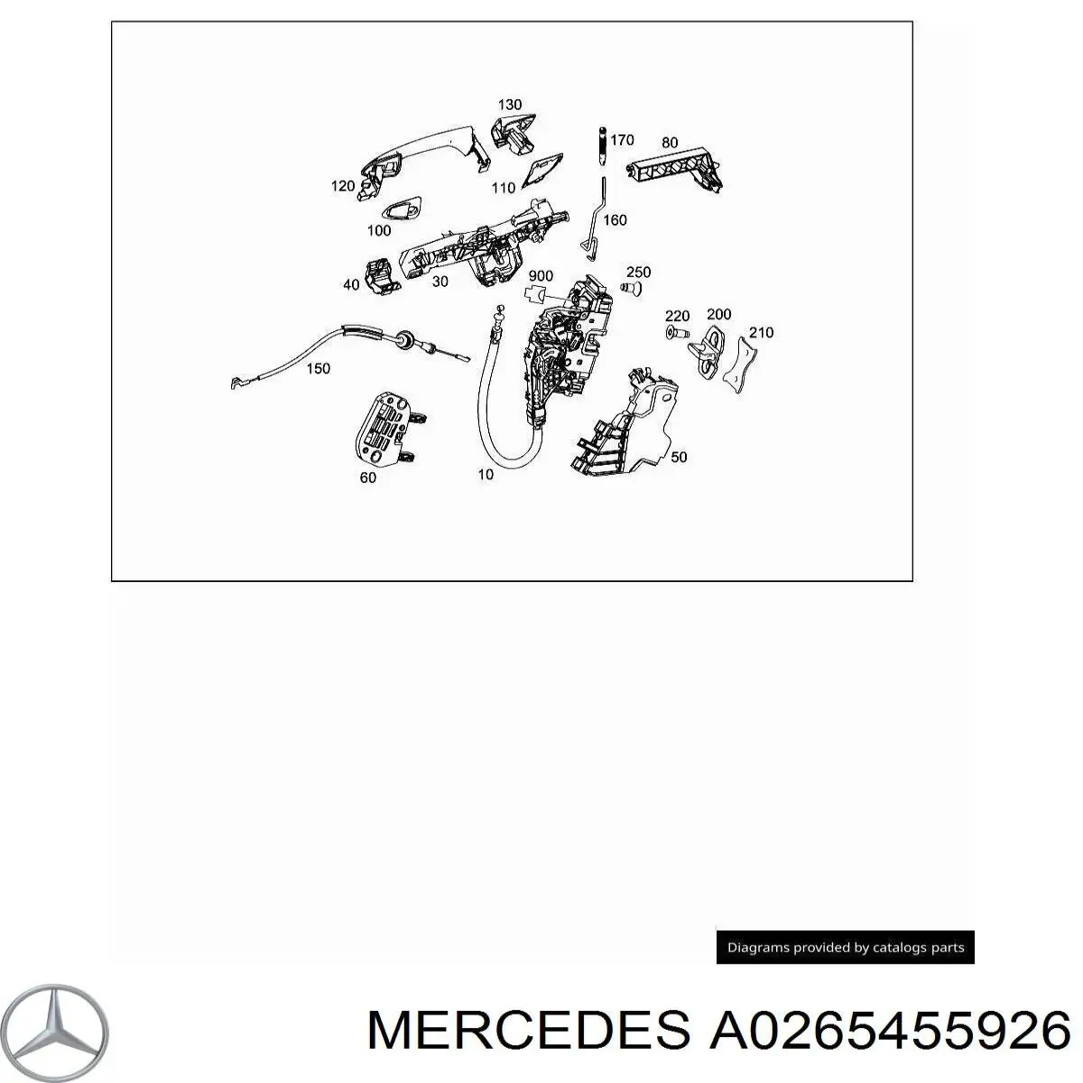  Mercedes A0265455926 ціна, від 3.80 USD