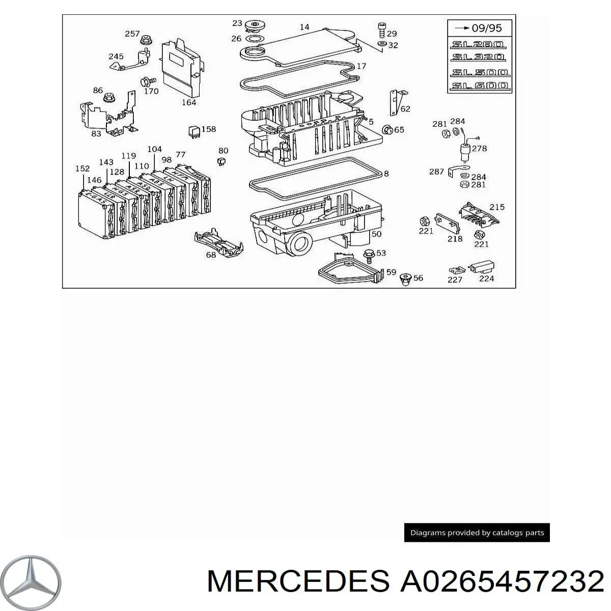  A0265457232 Mercedes