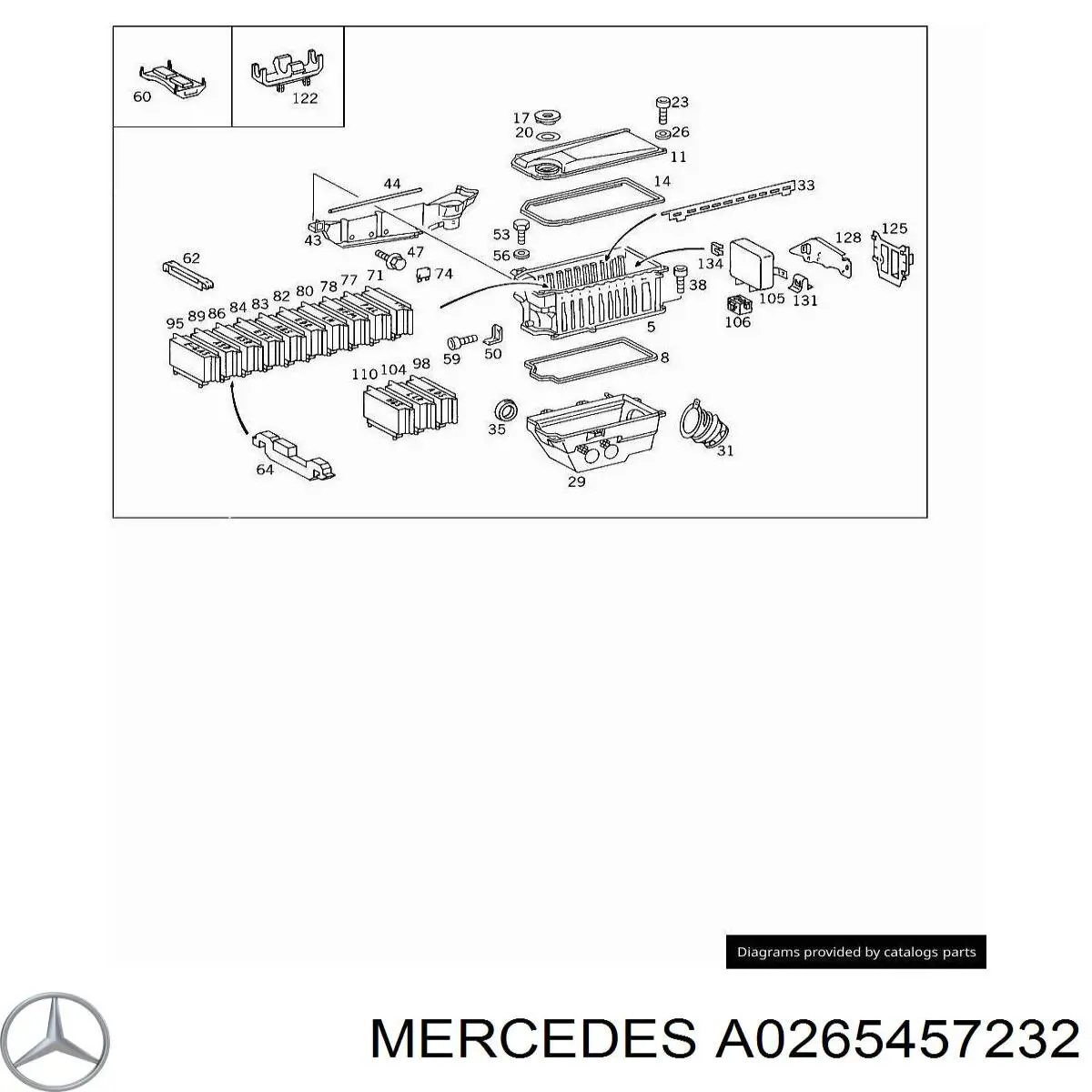  Mercedes A0175450532 ціна, від 49.13 USD