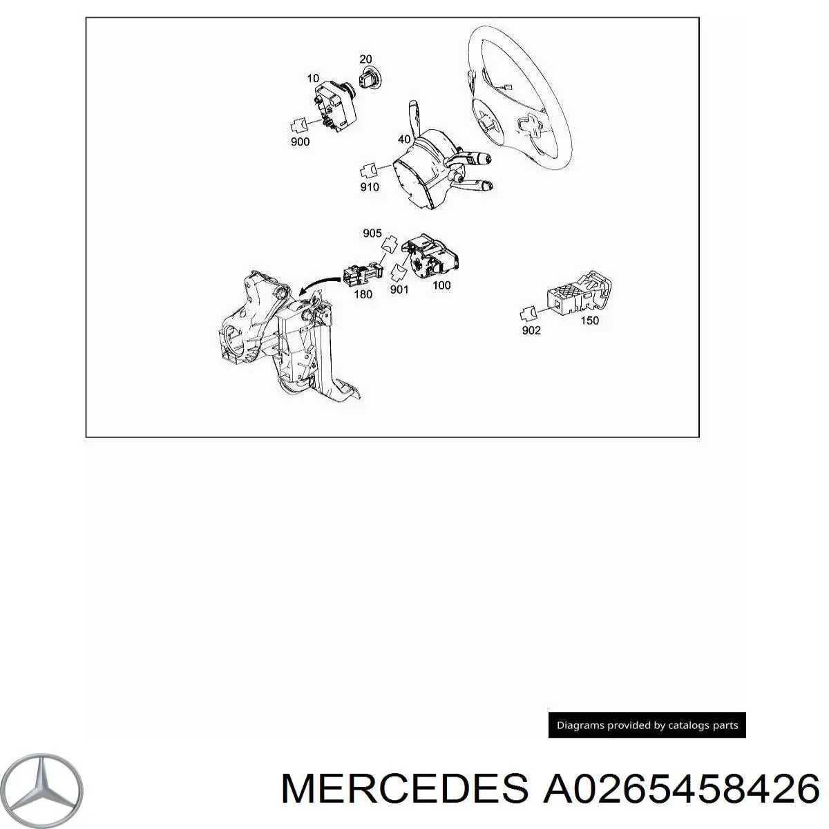 A0265458426 Mercedes 