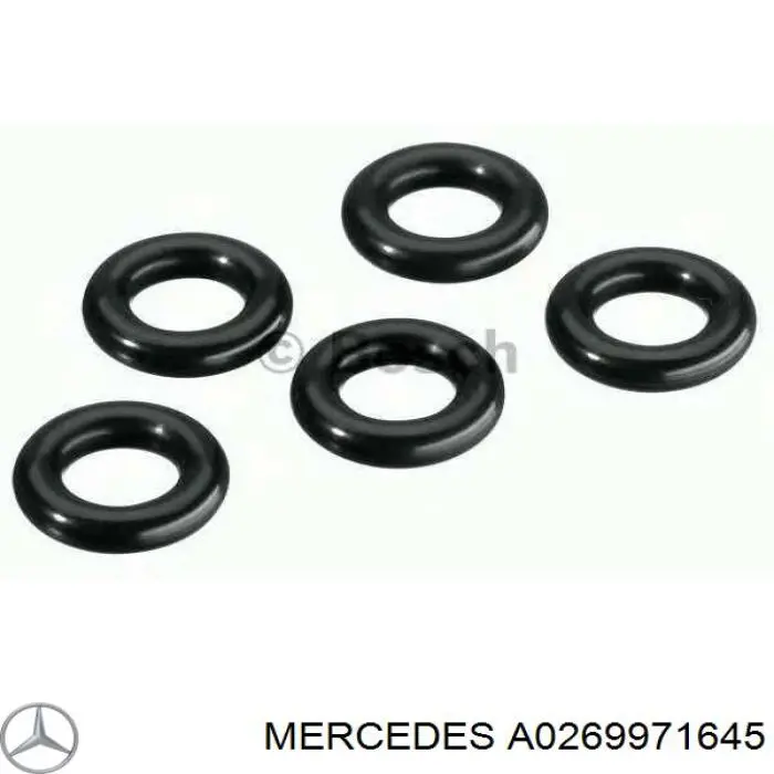 Прокладка (кільце) шланга охолодження турбіни, подачі на Mercedes ML/GLE (W166)