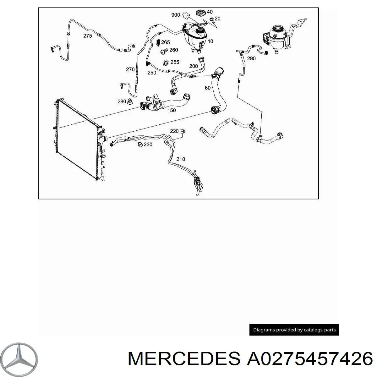 A0275457426 Mercedes 