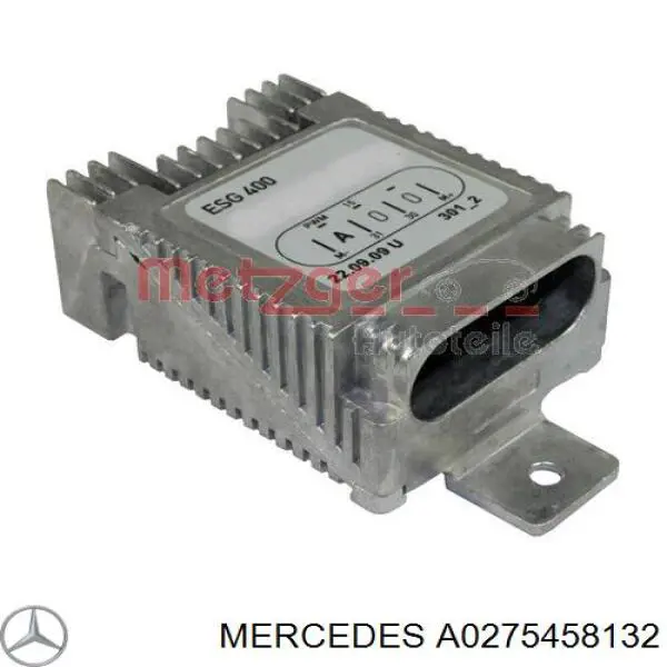 Регулятор оборотів вентилятора охолодження, блок управління Mercedes 25545333228