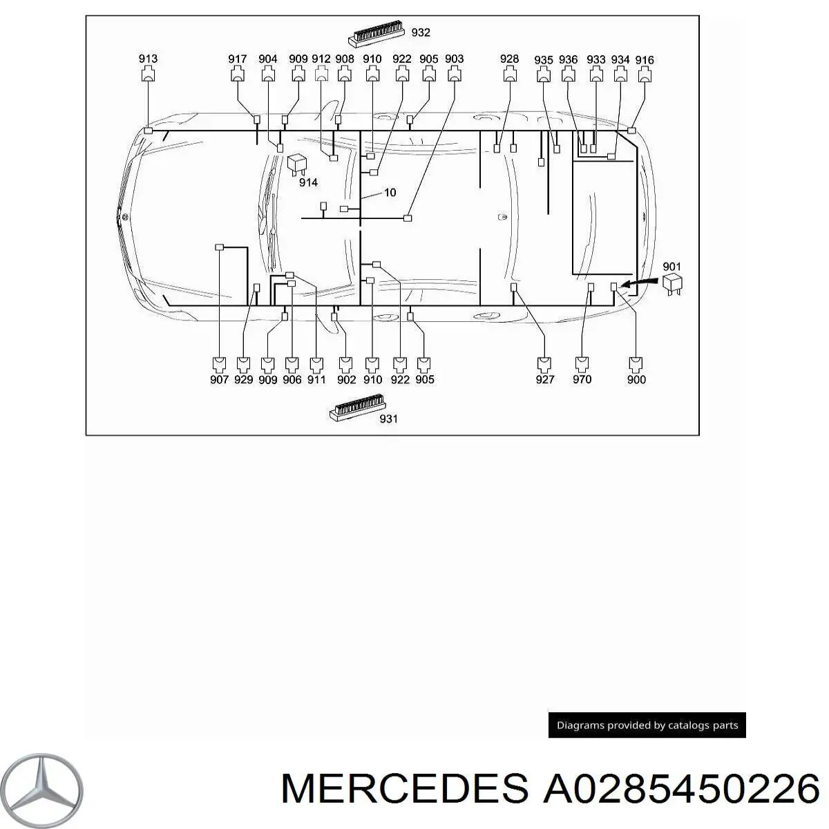  Mercedes A0285450226 ціна, від 3.81 USD