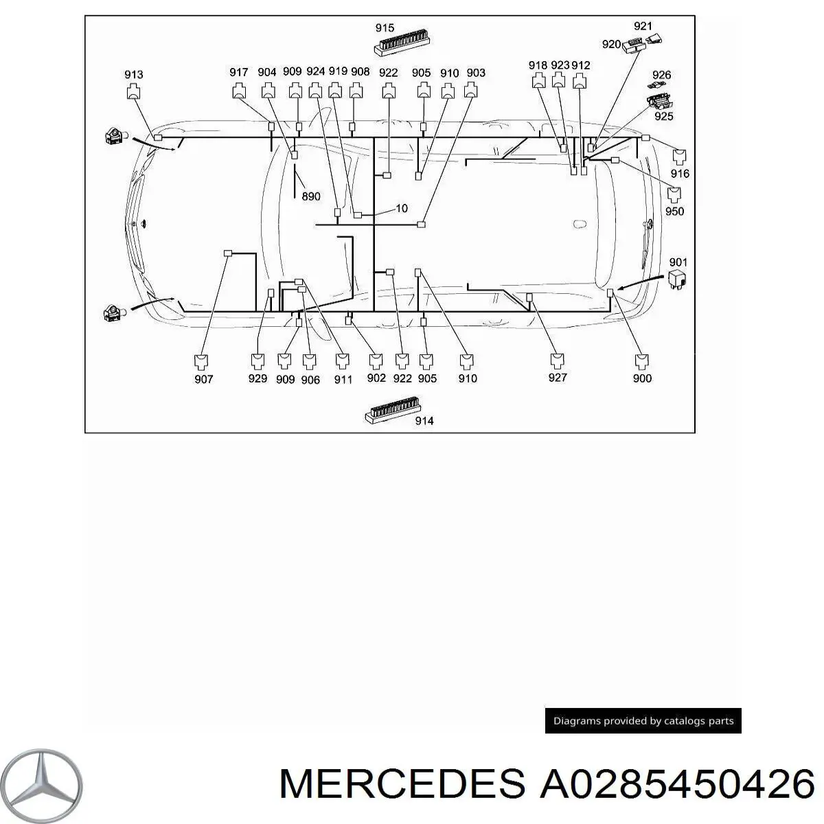 A0285450426 Mercedes 