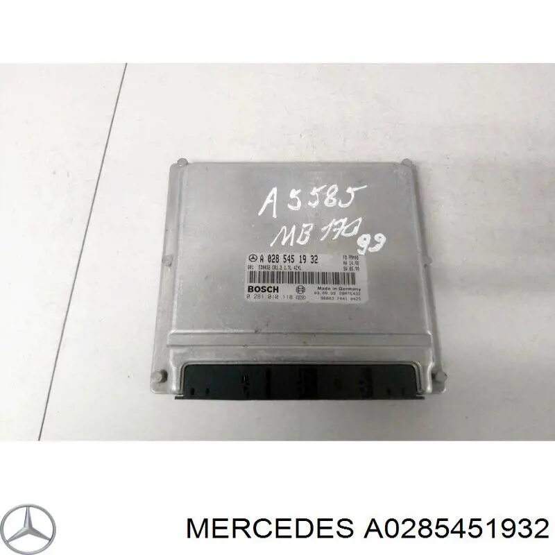 Електронний блок керування двигуном A0285451932 Mercedes