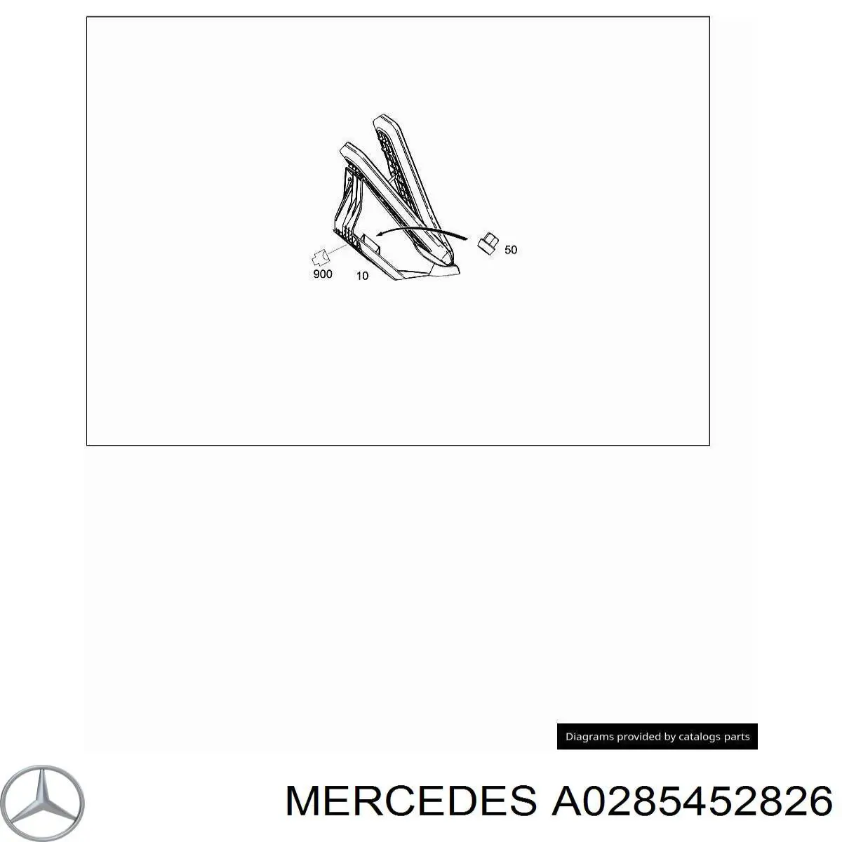  Mercedes A0285452826 ціна, від 8.53 USD