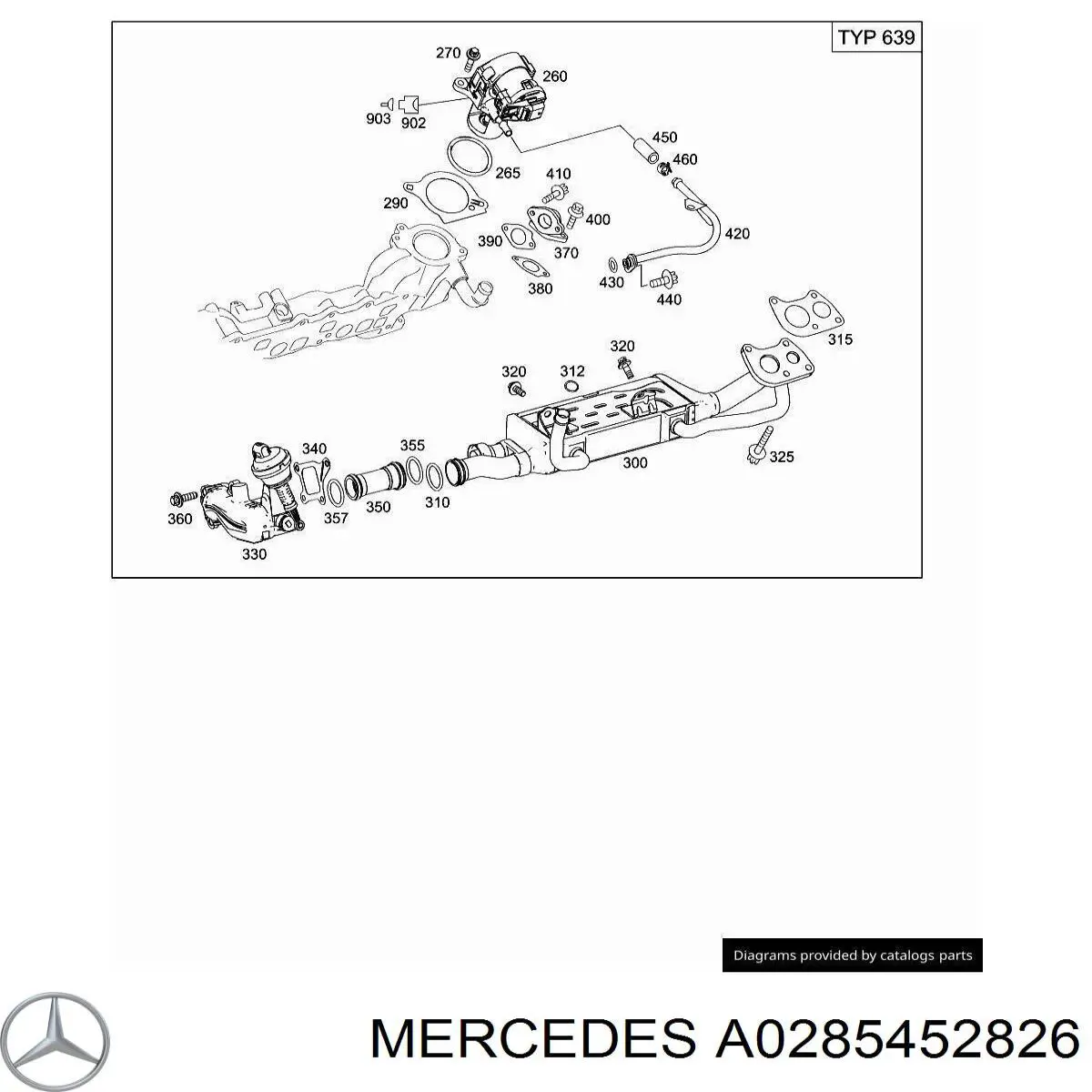 A0285452826 Mercedes 