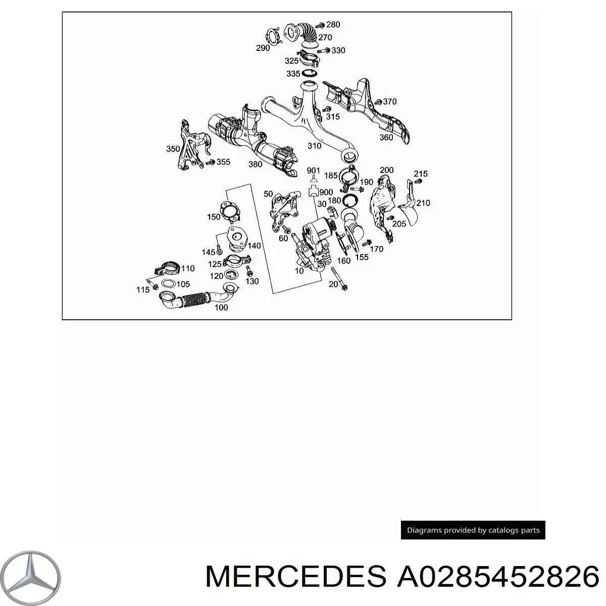 Купити A0285452826 Mercedes 