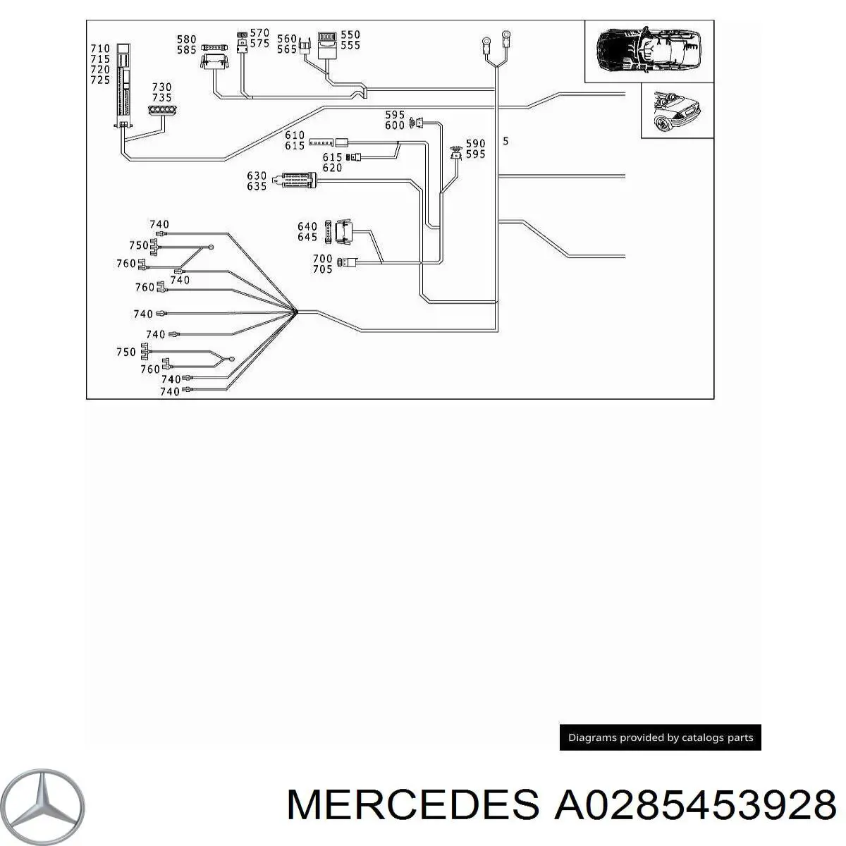 A0285453928 Mercedes 