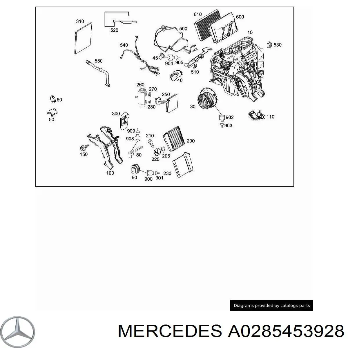  Mercedes A0285453928 ціна, від 6.60 USD