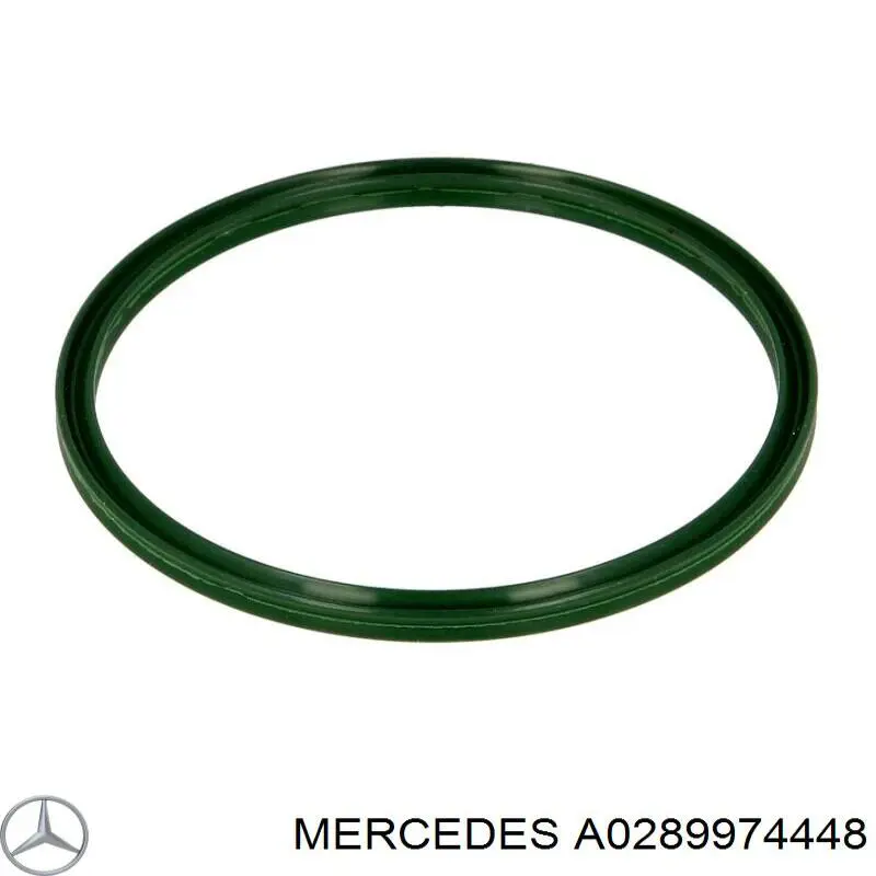 Кільце ущільнювача патрубка интеркуллера A0289974448 Mercedes