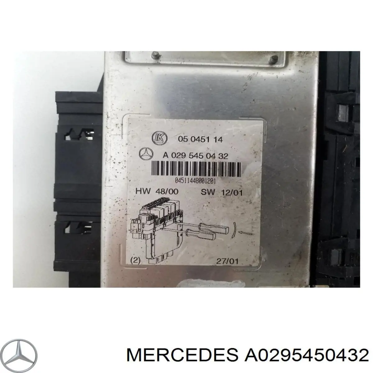 Блок запобіжників A0295450432 Mercedes