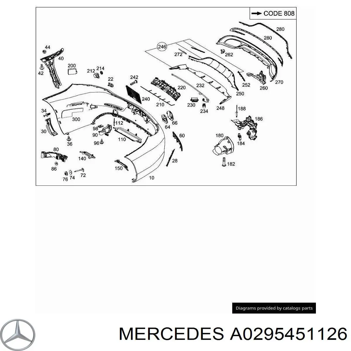  Mercedes A0295451126 ціна, від 4.22 USD