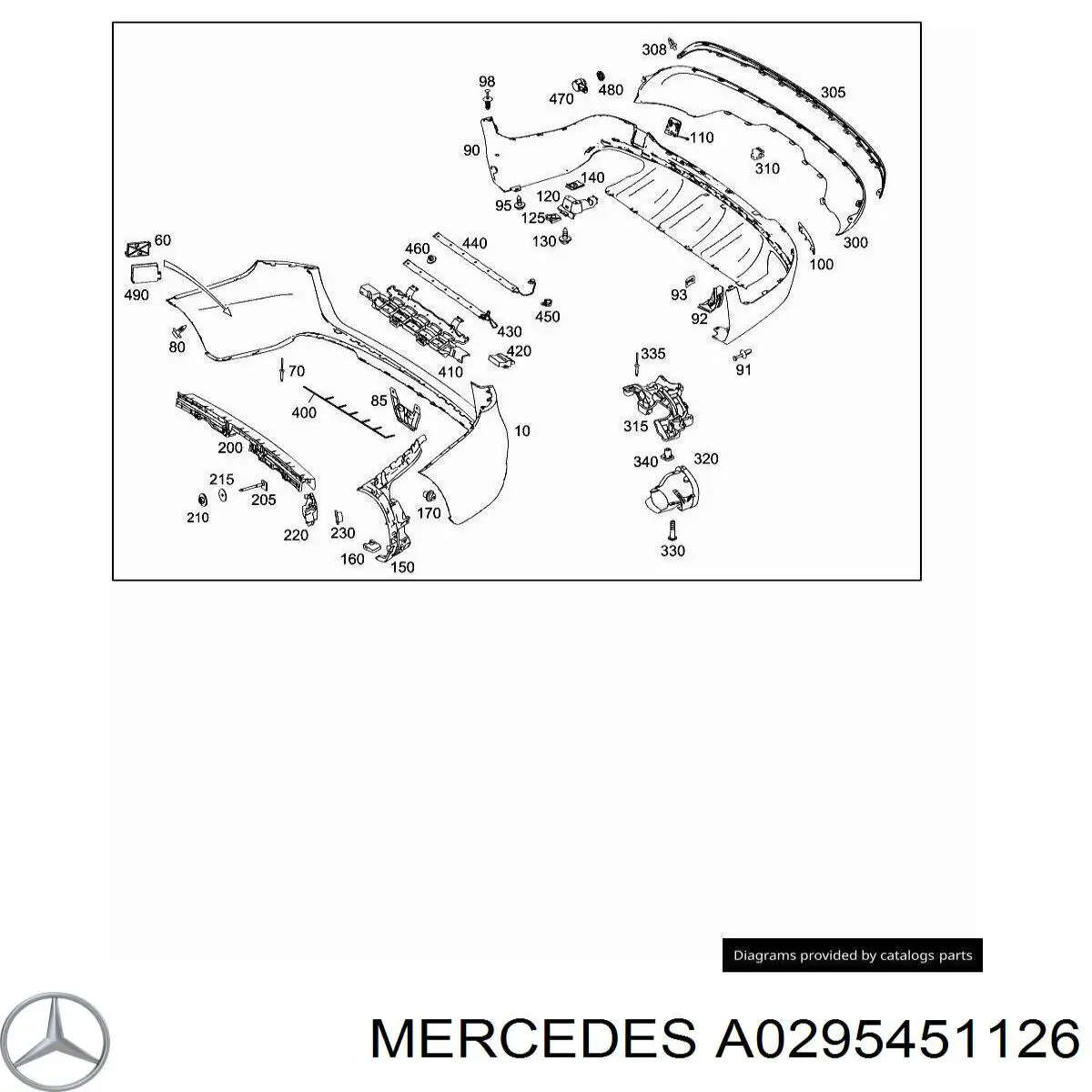 Купити A0295451126 Mercedes 