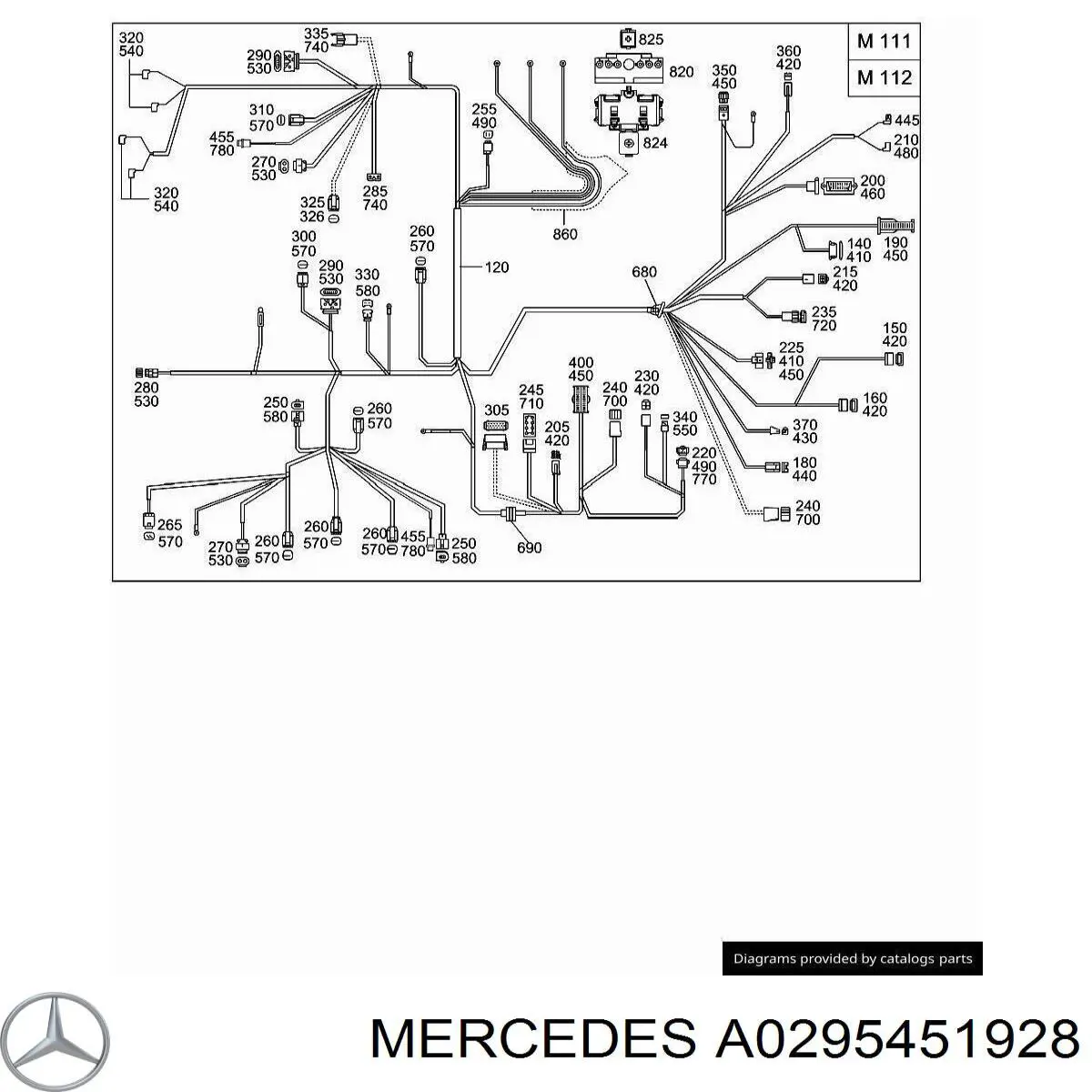 A0295451928 Mercedes 