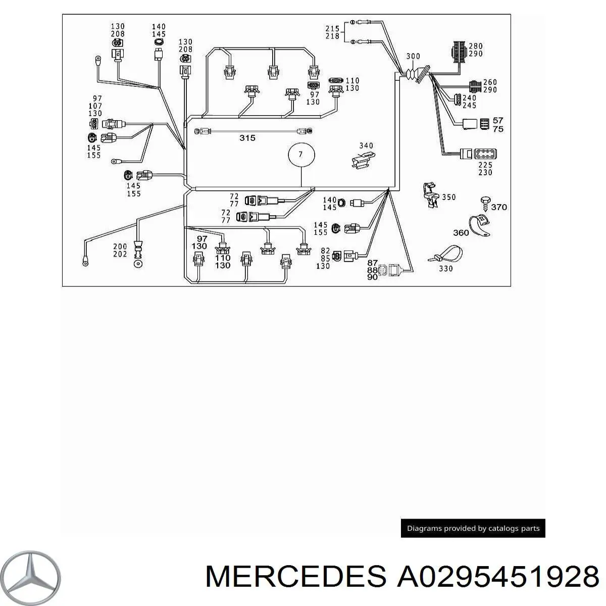  Mercedes A0295451928 ціна, від 9.02 USD