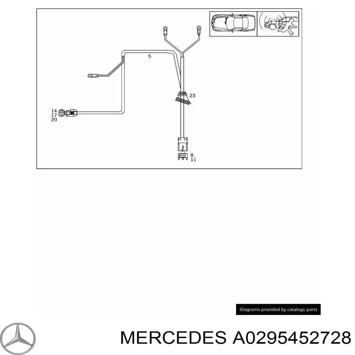  A0295452728 Mercedes