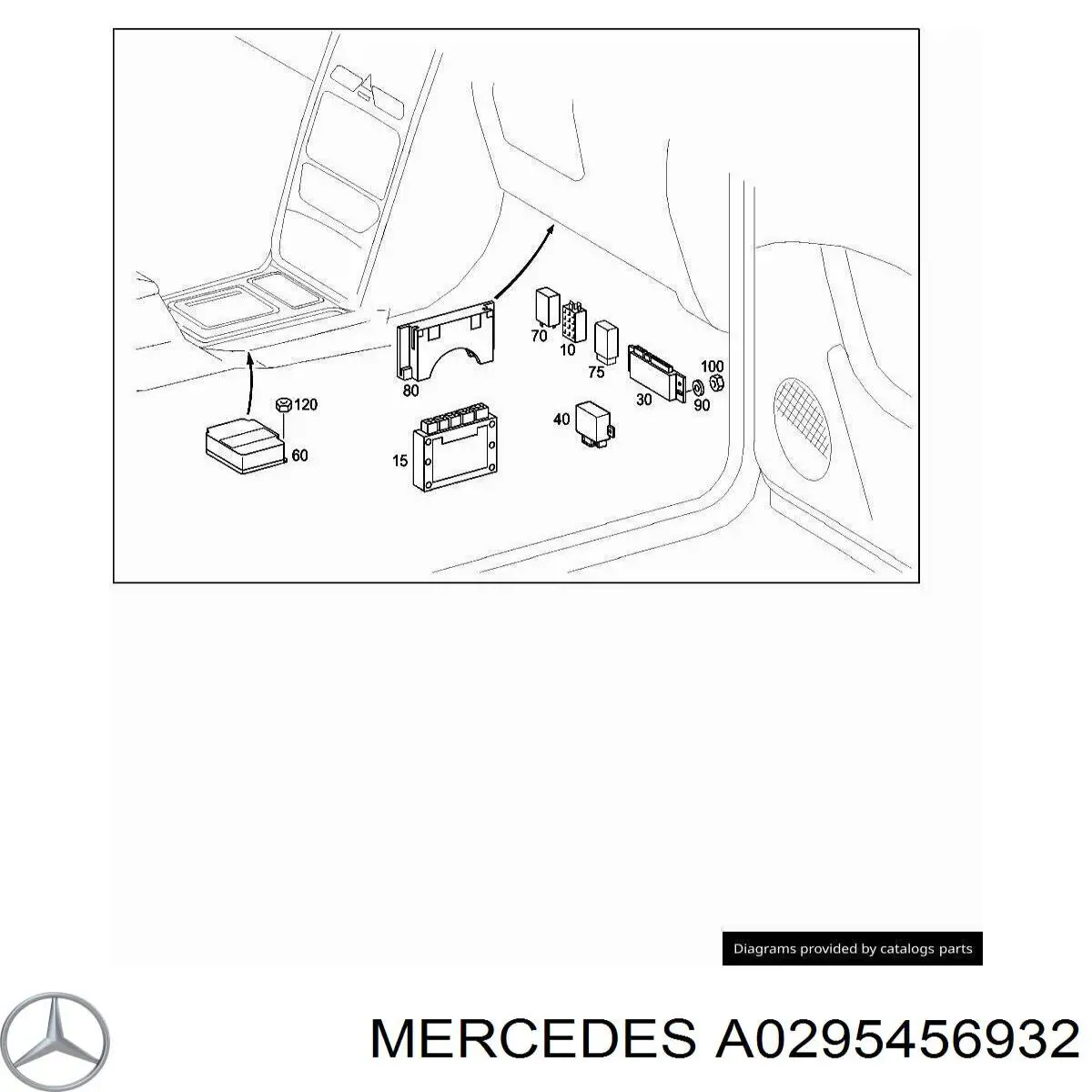 A0295456932 Mercedes 