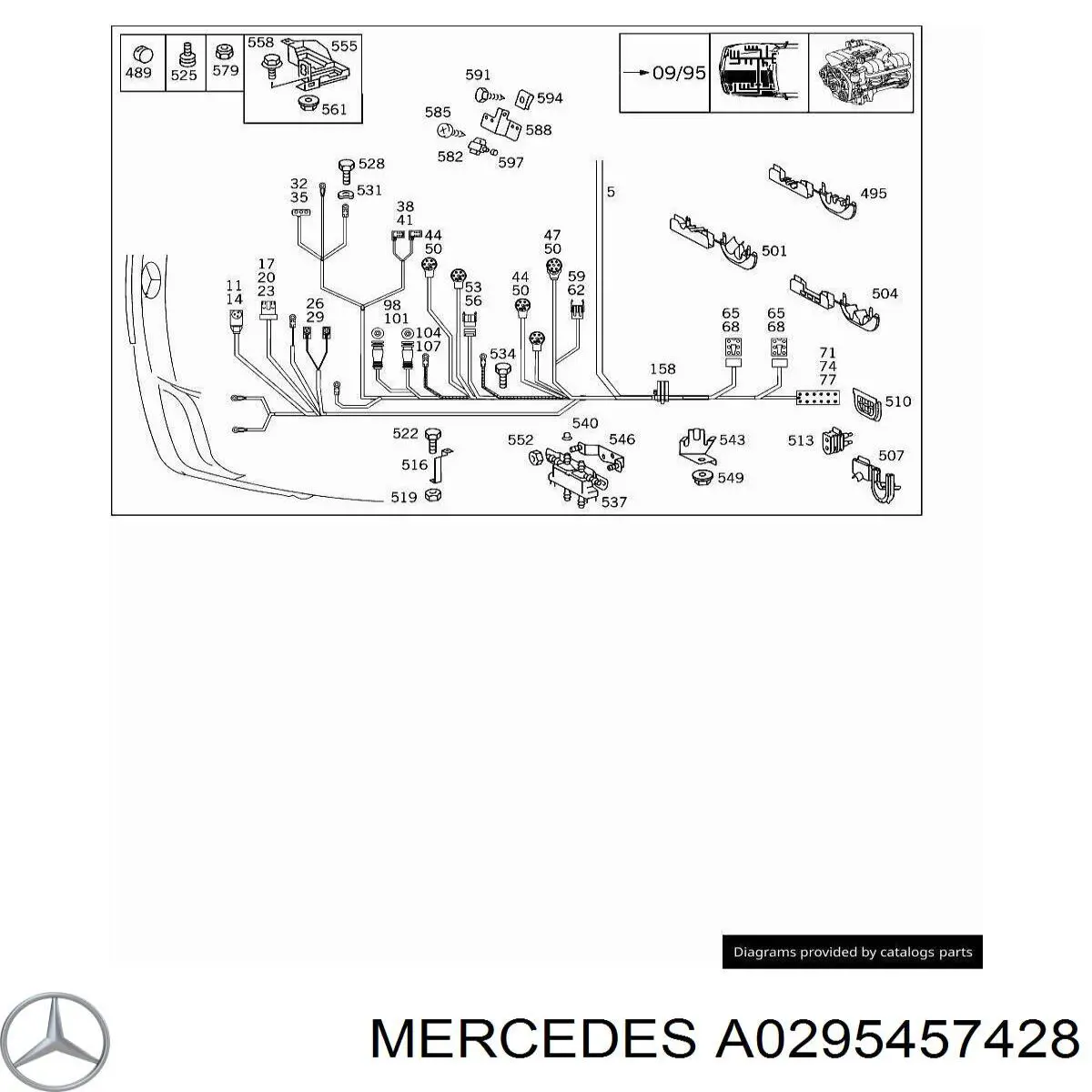 A0295457428 Mercedes 