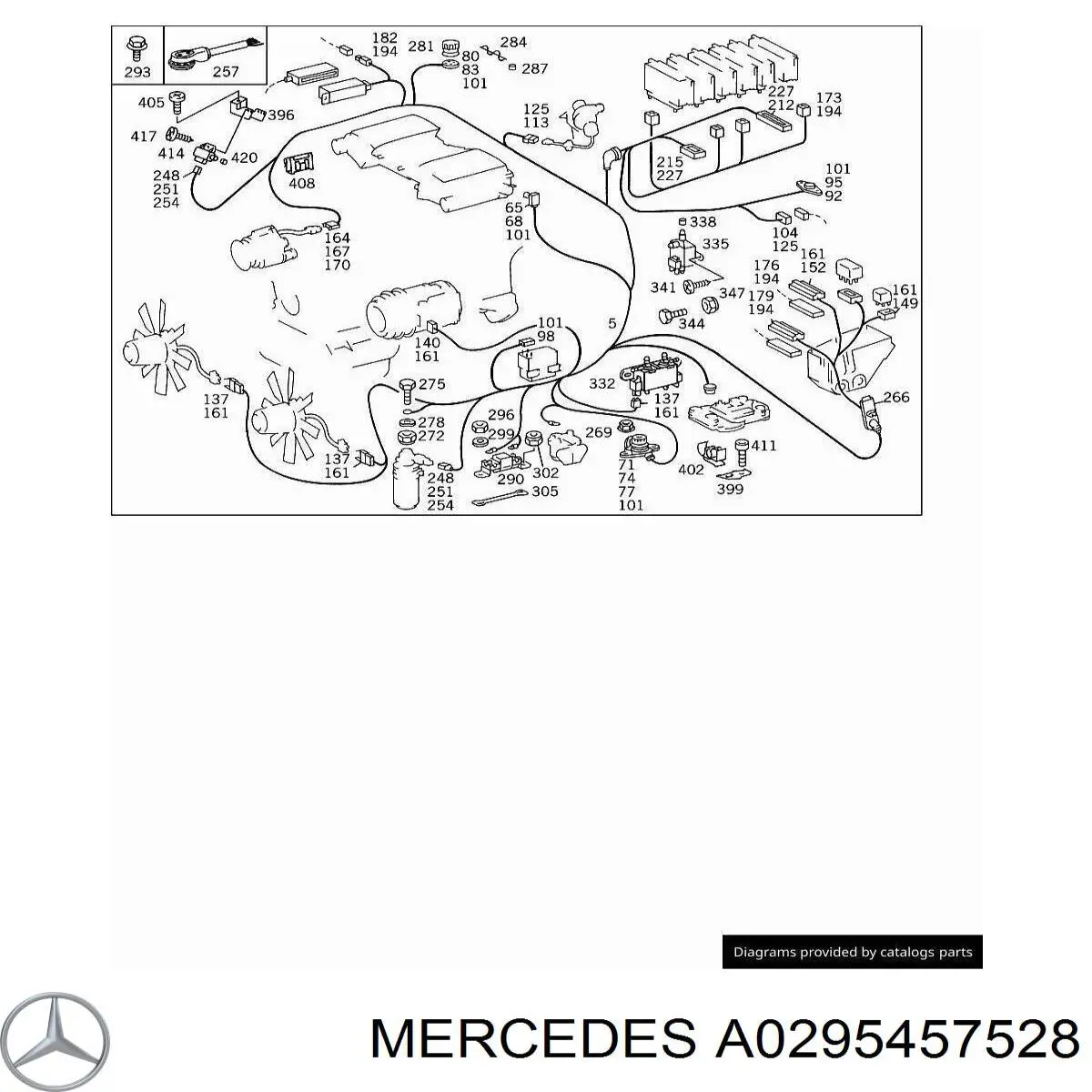 Купити A0295457528 Mercedes 