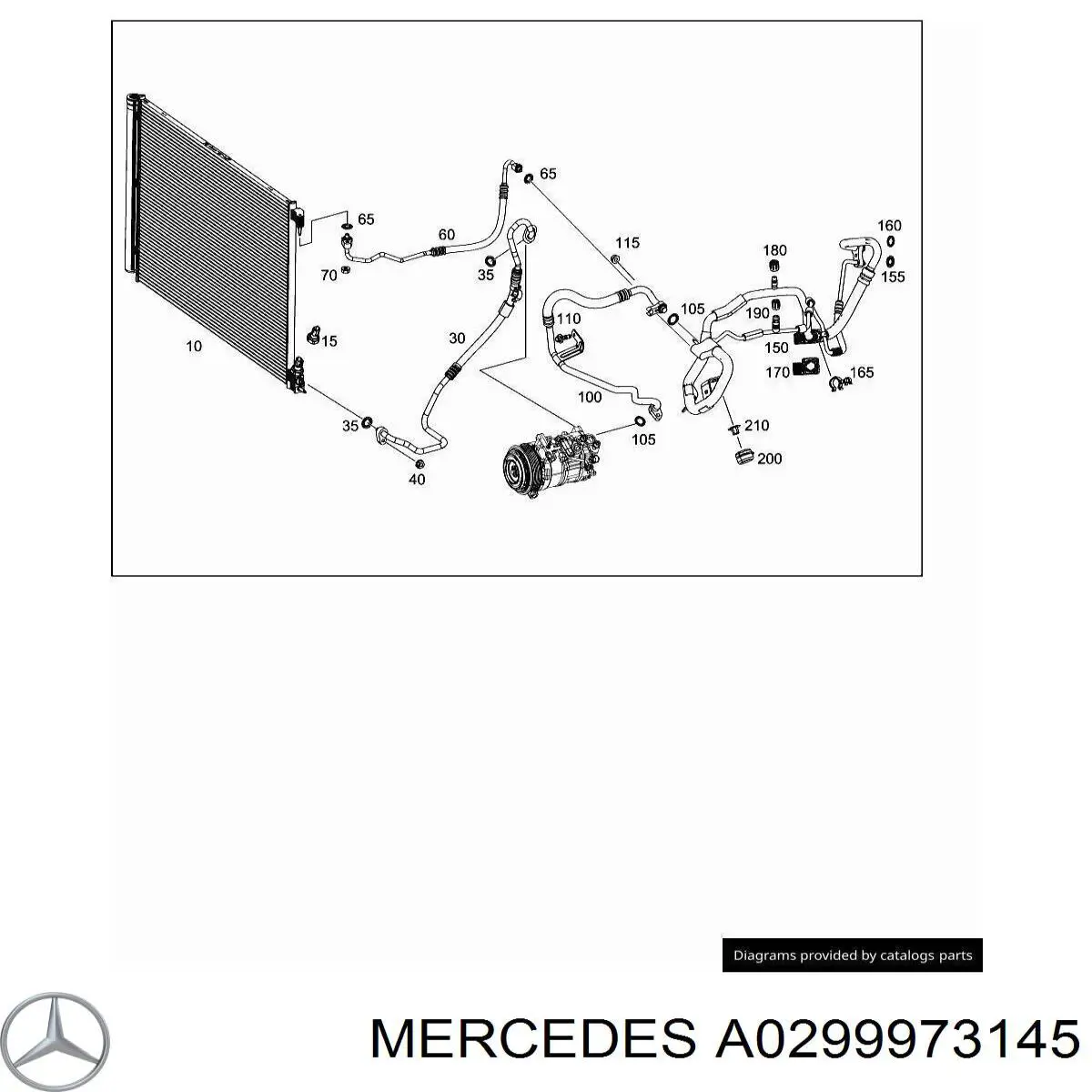 A0299973145 Mercedes 