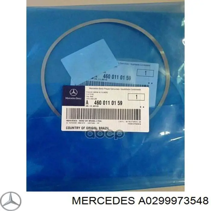  A0299973548 Mercedes