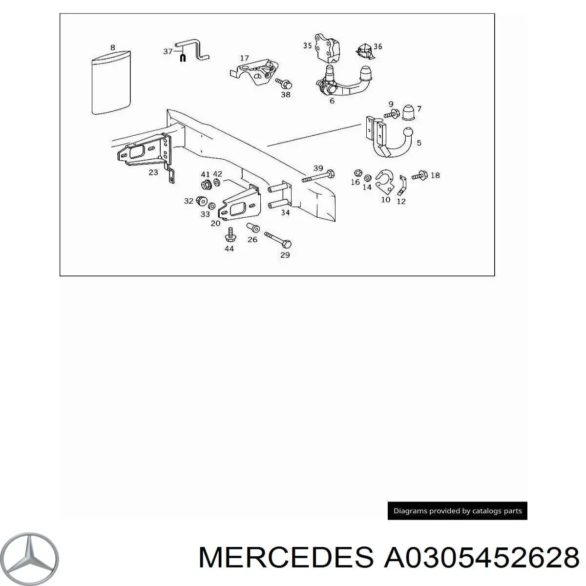 Купити A0305452628 Mercedes 