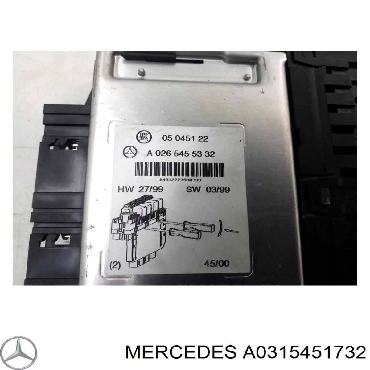 Блок керування сигналами SAM Mercedes A0315451732 ціна, від 16.87 USD